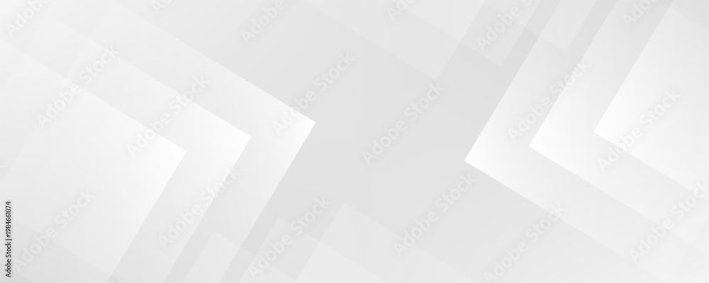 Obraz premium Clean white abstract background with geometric layered shapes.eps,10