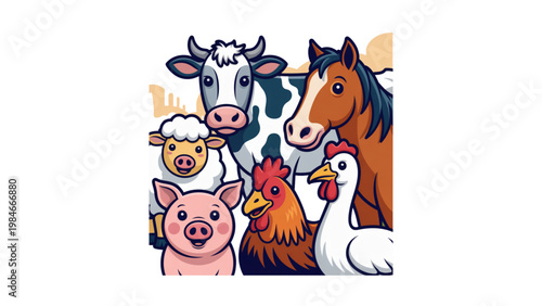 Colorful horse with decorative headwear and intricate patterns standing proudly Vector