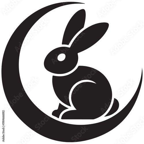 Black and white of a laughing monkey cartoon primate