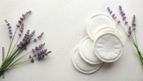 Wallpaper Mural Soft Reusable Nursing Pads with Lavender Blossoms A Gentle and Natural Approach to Motherhood Torontodigital.ca