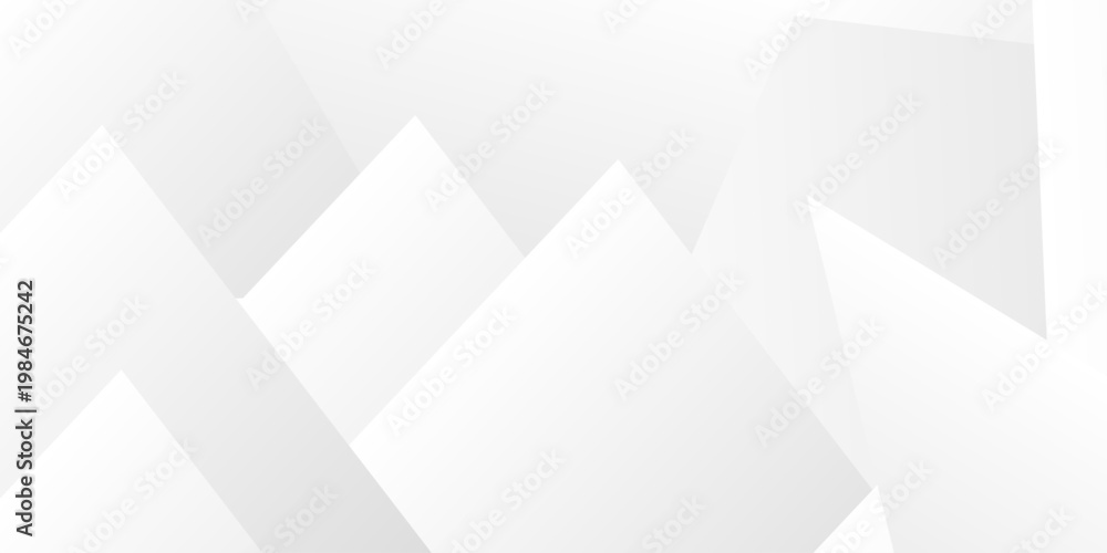 Fototapeta premium modern abstract background in white and gray. 3D effect. Lines, stripes, triangles. Geometric abstract background. Gray White Grid Mosaic Background, Creative Design Templates .