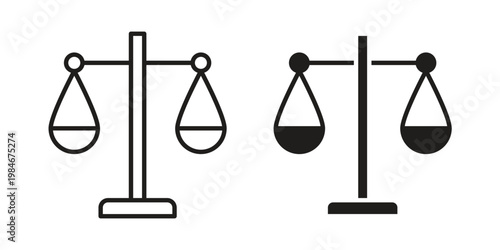 Scale icon for graphic and web projects