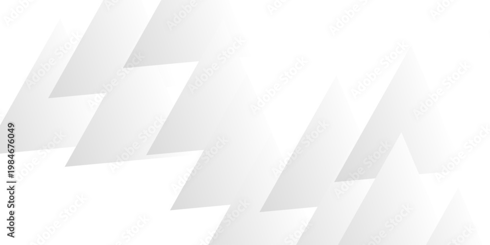 Fototapeta premium modern abstract background in white and gray. 3D effect. Lines, stripes, triangles. Geometric abstract background. Gray White Grid Mosaic Background, Creative Design Templates .