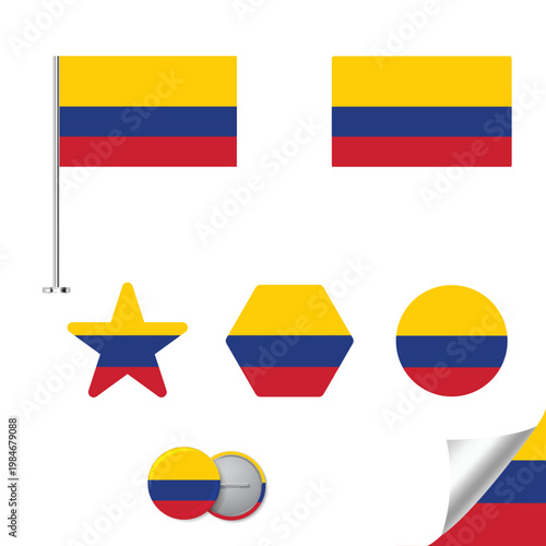 Colombia representative elements collection