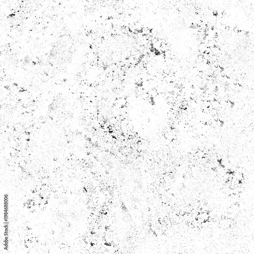 Grunge effect Black heavy grit concrete texture with irregular spotting and deep mineral grains, great for high-impact industrial designs on a transparent background.
