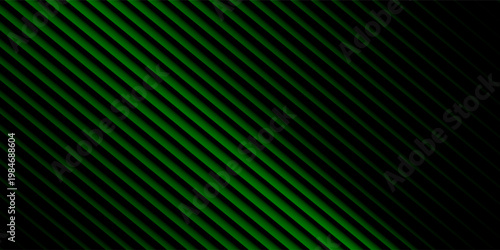 Dark green neon gradient ribbed glass. Vector ribbed glass texture background. Mesh gradient. acrylic ribbed bath surface. Reeded glass background semitransparent overlay. Bath wall window