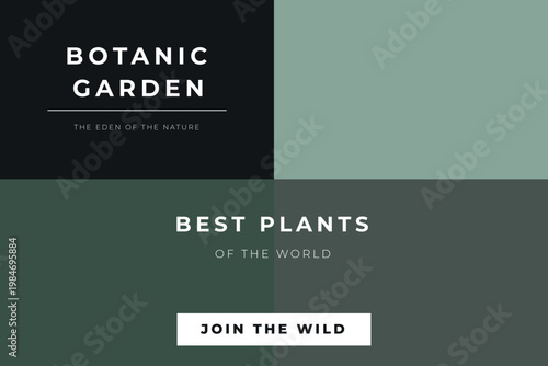 A serene botanic garden with various plants and a peaceful atmosphere