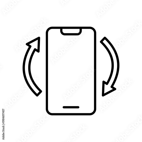 Phone Rotation Orientation Screen Mobile Icon