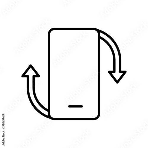 Phone Rotation Orientation Screen Mobile Icon