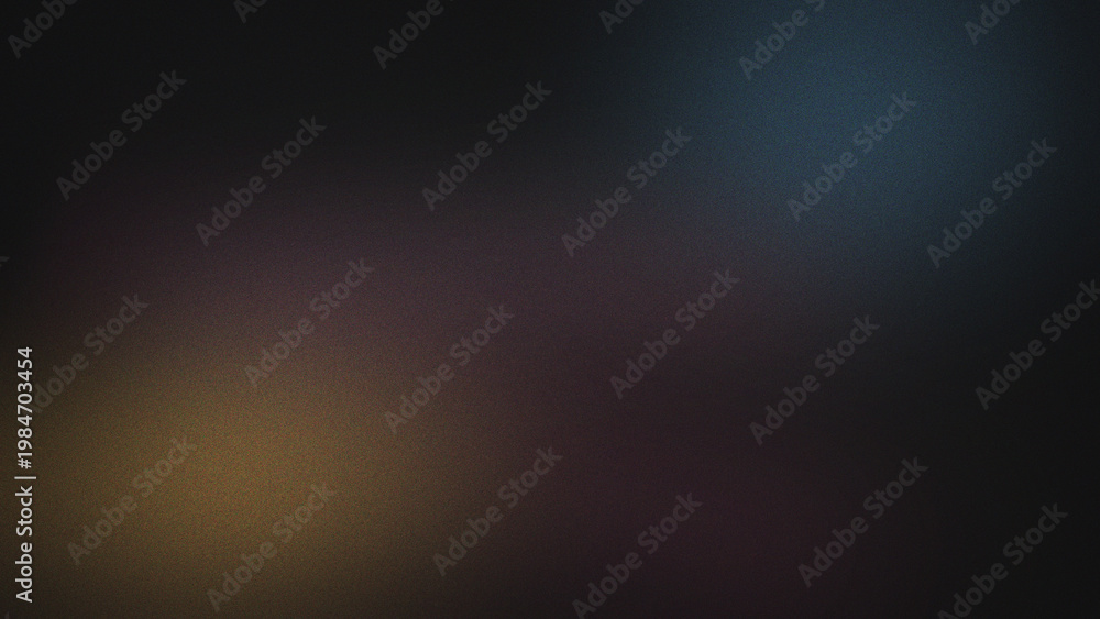 Obraz premium Textured abstract backdrop, with a grainy, effect, featuring soft, blurred areas of, dark brown, plum, and a cool, blue glow