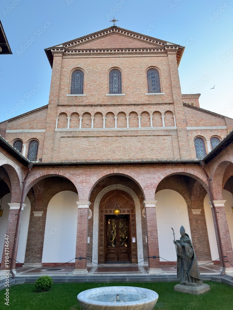 Fototapeta premium Church of Sant'Anselmo all'Aventino in Rome, Italy