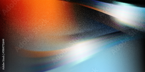 Abstract Futuristic Gradient Background with Grainy Texture and Fluid Liquid Motion