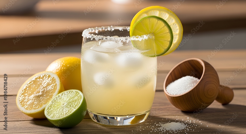 Fototapeta premium glass of lemonade