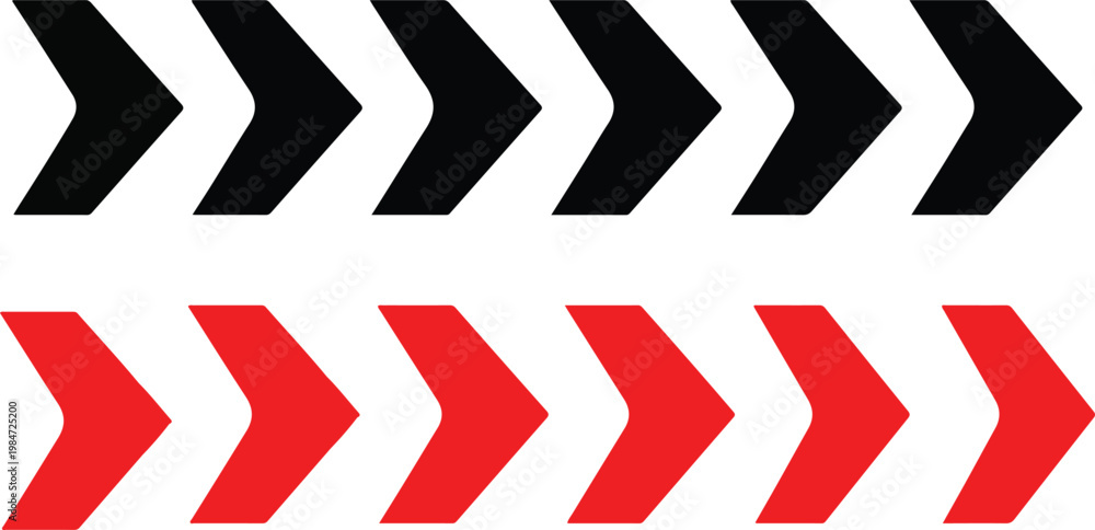 Fototapeta premium Arrow Icon Set. Colorful arrow symbols. vector icon. Arrows vector collection.