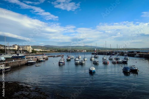 Marina of Port Saint Mary town, Isle of Man