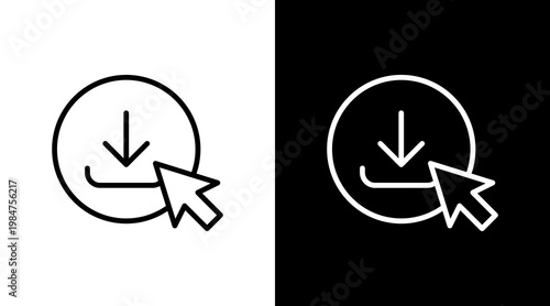 Click To Download  White Icon Set Design