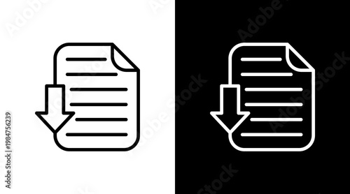 File  White Icon Set Design