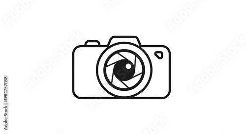 simple logo digital photo camera