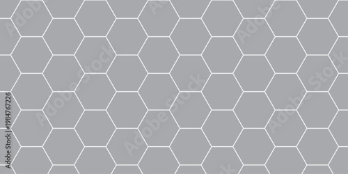 Honeycomb pattern hexagon illustration wallpaper cell geometric seamless design.	