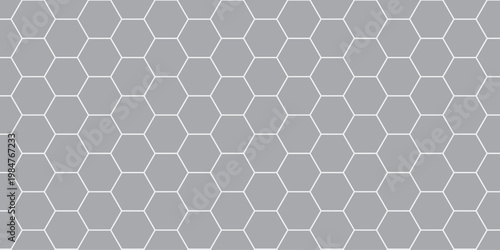 Honeycomb pattern hexagon illustration wallpaper cell geometric seamless design.	