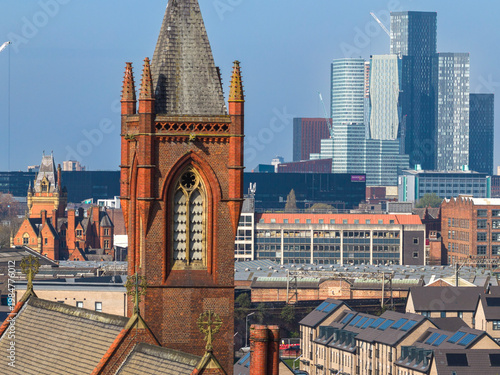 Gothic Buildings In Manchester