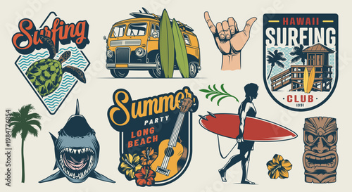 Hawaii long beach surf