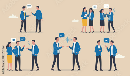 Marketing strategy, word of mouth people tell friend about good product and service, tell story or communication concept, people using to tell story to their friends