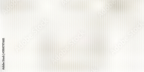Vector ribbed glass texture background. Light grey beige white ribbed glass. Mesh gradient. acrylic ribbed bath surface. Ribbed glass background semitransparent overlay. Bath wall window