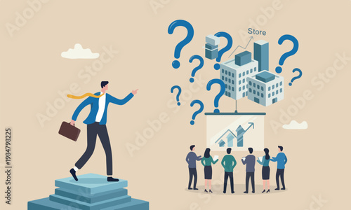 Fotografía Build business meeting teams together minimal shading bigger one fall extension