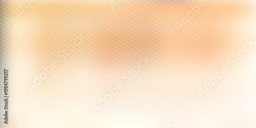 Brown beige orange ribbed glass. Vector ribbed glass texture background. Mesh gradient. acrylic ribbed bath surface. Reeded glass background semitransparent overlay. Bath wall window