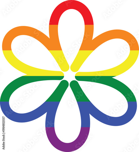 abstract flower vector illustration