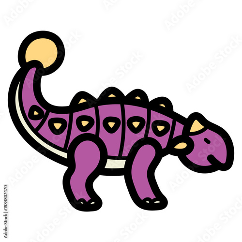 ankylosaurus illustration