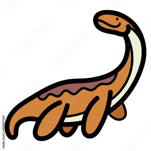 plesiosaurus illustration