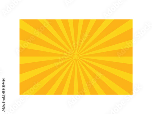 Circus background with spiral yellow and orange rays. Vintage radial sunburst pattern with dynamic beams. Retro carnival, circus tent, summer fair or chapiteau style backdrop for posters, banners
