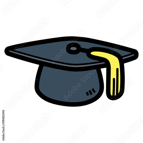 mortarboard illustration
