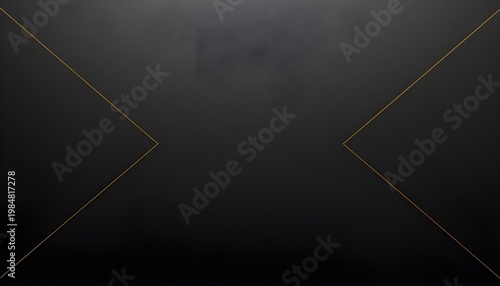 A dark background with yellow lines forming a geometric pattern