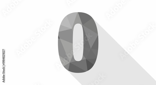 Geometric zero number with a long shadow