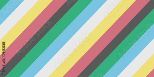 Disability pride flag. Color stripes representing a form of impairment