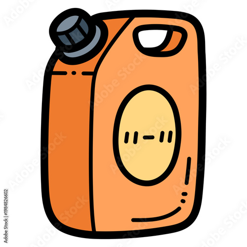 gasoline illustration