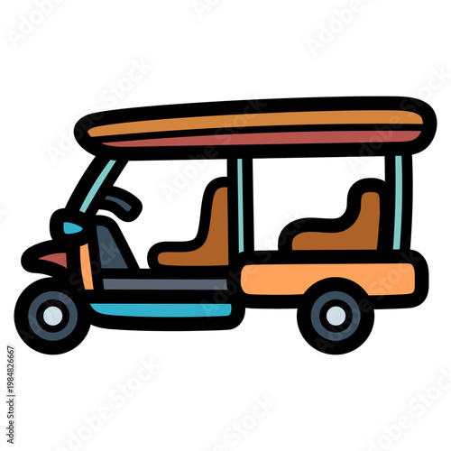 tuktuk illustration