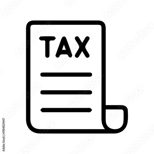 Tax Document Icon