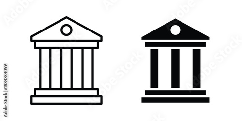 Court icon UI vector. Vector icon set.