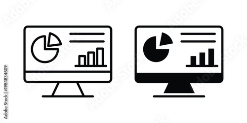 Dashboard icon UI vector. Vector icon set.