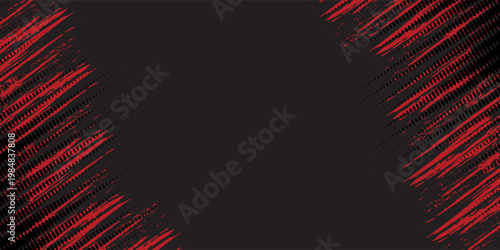 Halftone dots red and blue color pattern gradient grunge texture background. Dot pop art comic sport style vector illustration. grunge vector dots