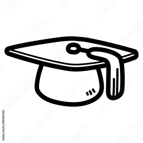 mortarboard illustration