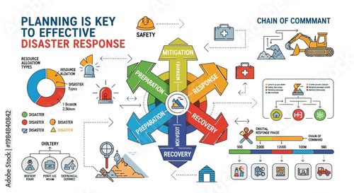 Disaster response planning process for effective recovery and mitigation