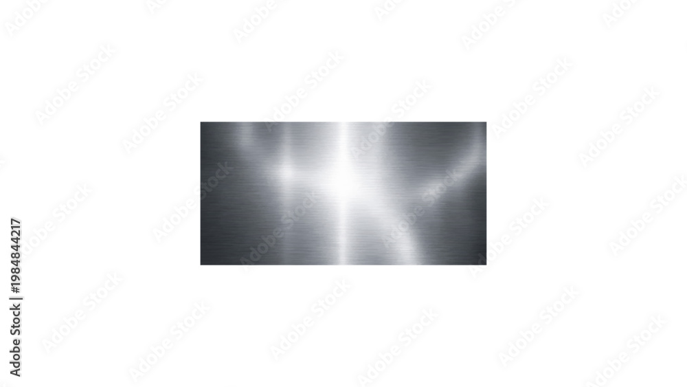 Αυτοκόλλητο abstract brushed steel background, flowing light metallic texture, silver gradie