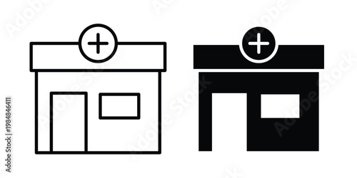 Pharmacy icon UI vector. Vector icon set.