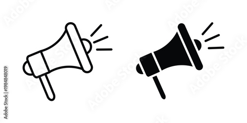 Promotion icon UI vector. Vector icon set.