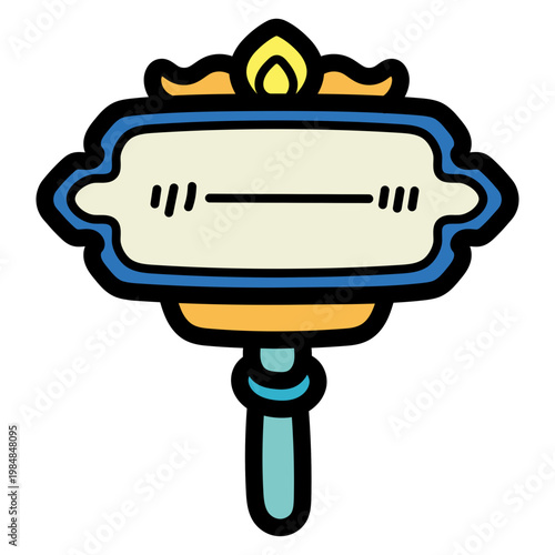 road name sign illustration